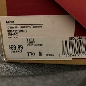 SOLD  Never worn slip on Vans